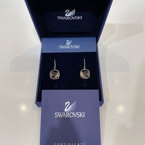 Swarovski pink earrings